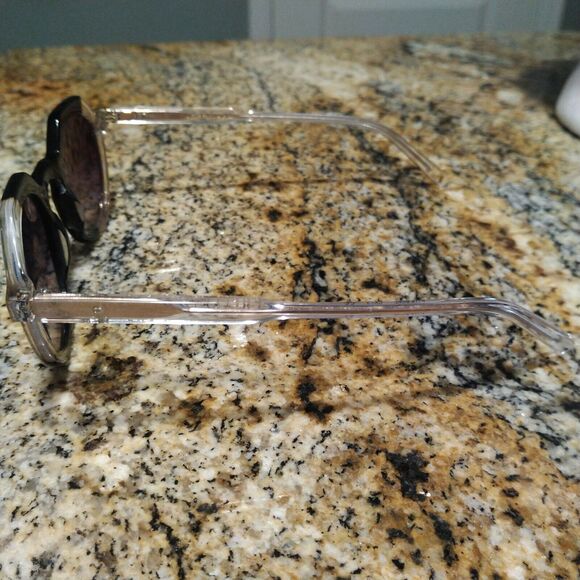 Jimmy Fairly The Hometown Sunglasses Round Gray Lenses Two Tone Frame P119-BCKL - Picture 4 of 12